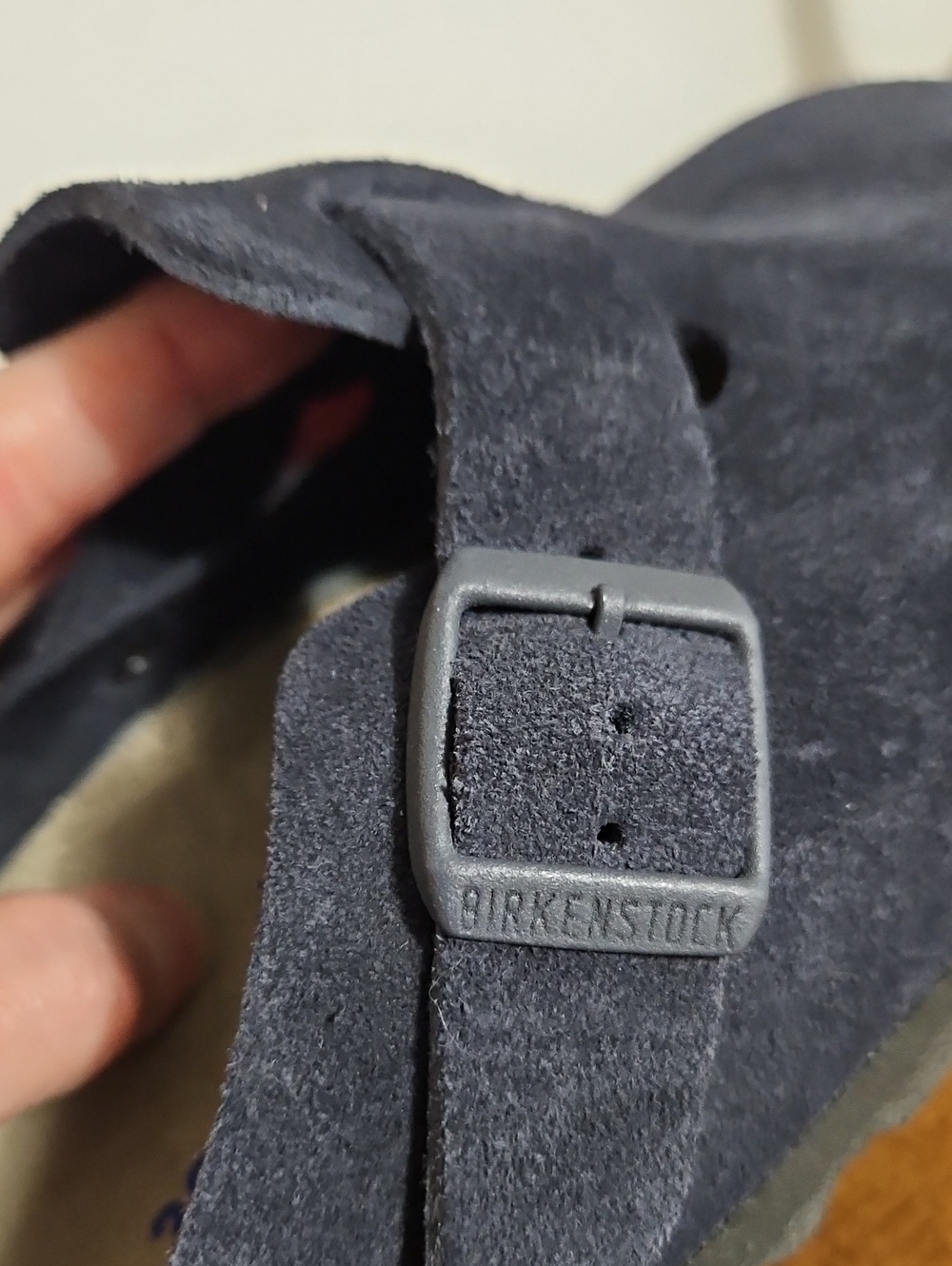 NWT Birkenstock Boston Suede Leather Clog Size 38 Regular/Wide - Picture 6 of 7